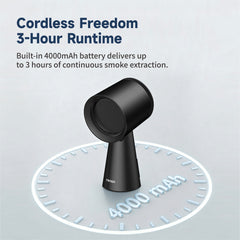 Cordless Range Hood RH4000B - Smoke Extraction