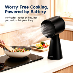 Cordless Range Hood RH4000B - Smoke Extraction