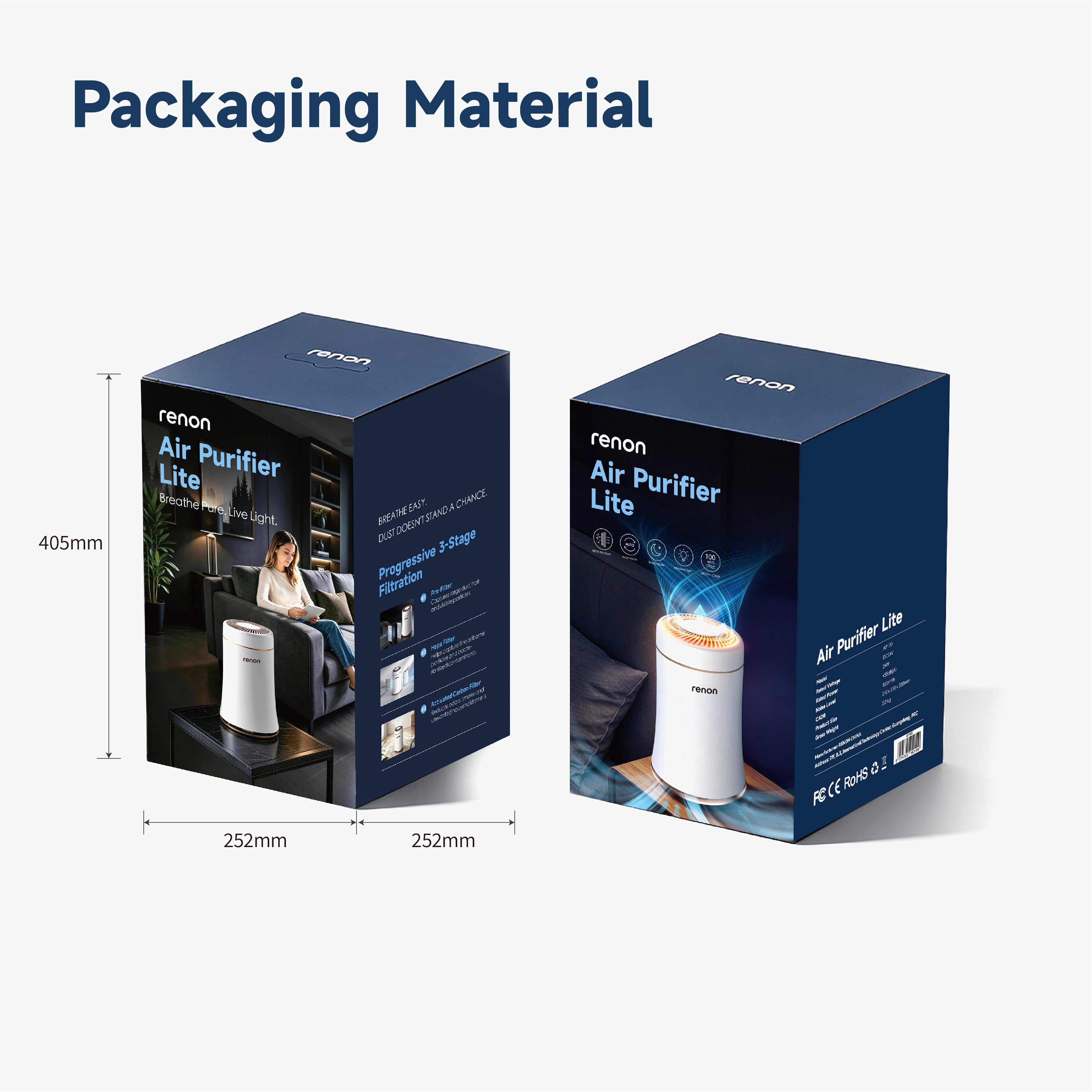 Air Purifier Lite Breathe Pure AP100