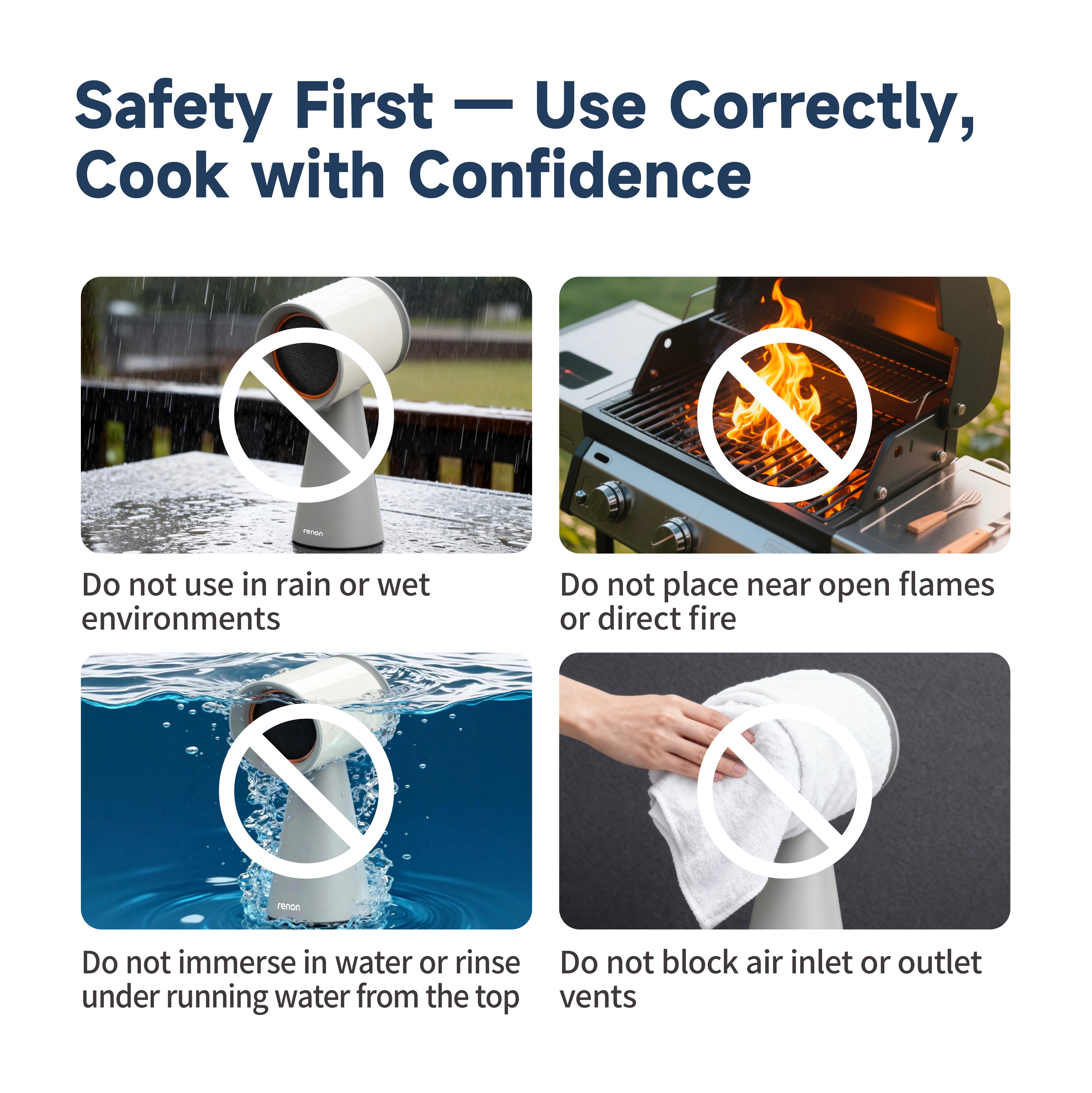 Cordless Range Hood RN4000W