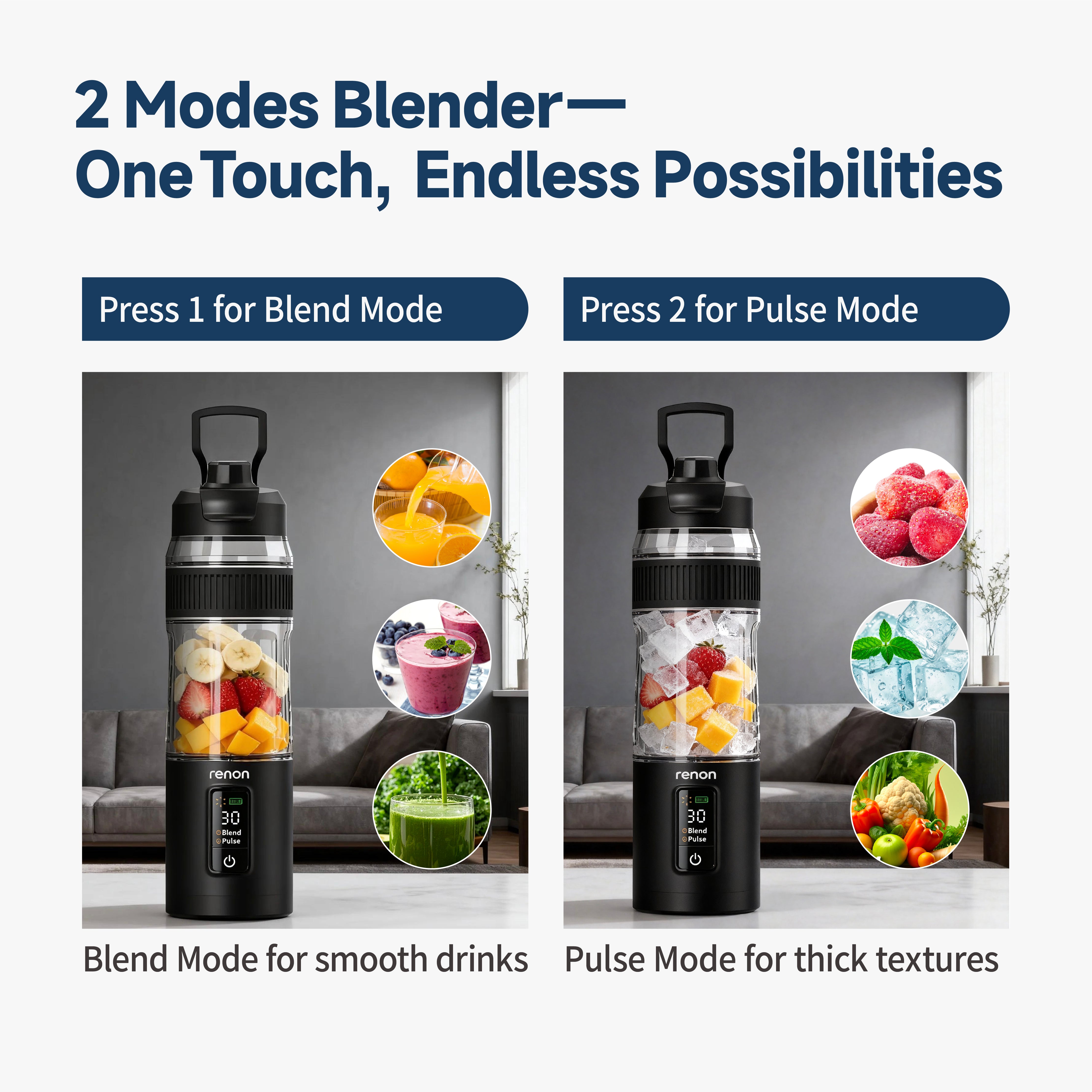 Portable Blender Pro_Black RN-B12