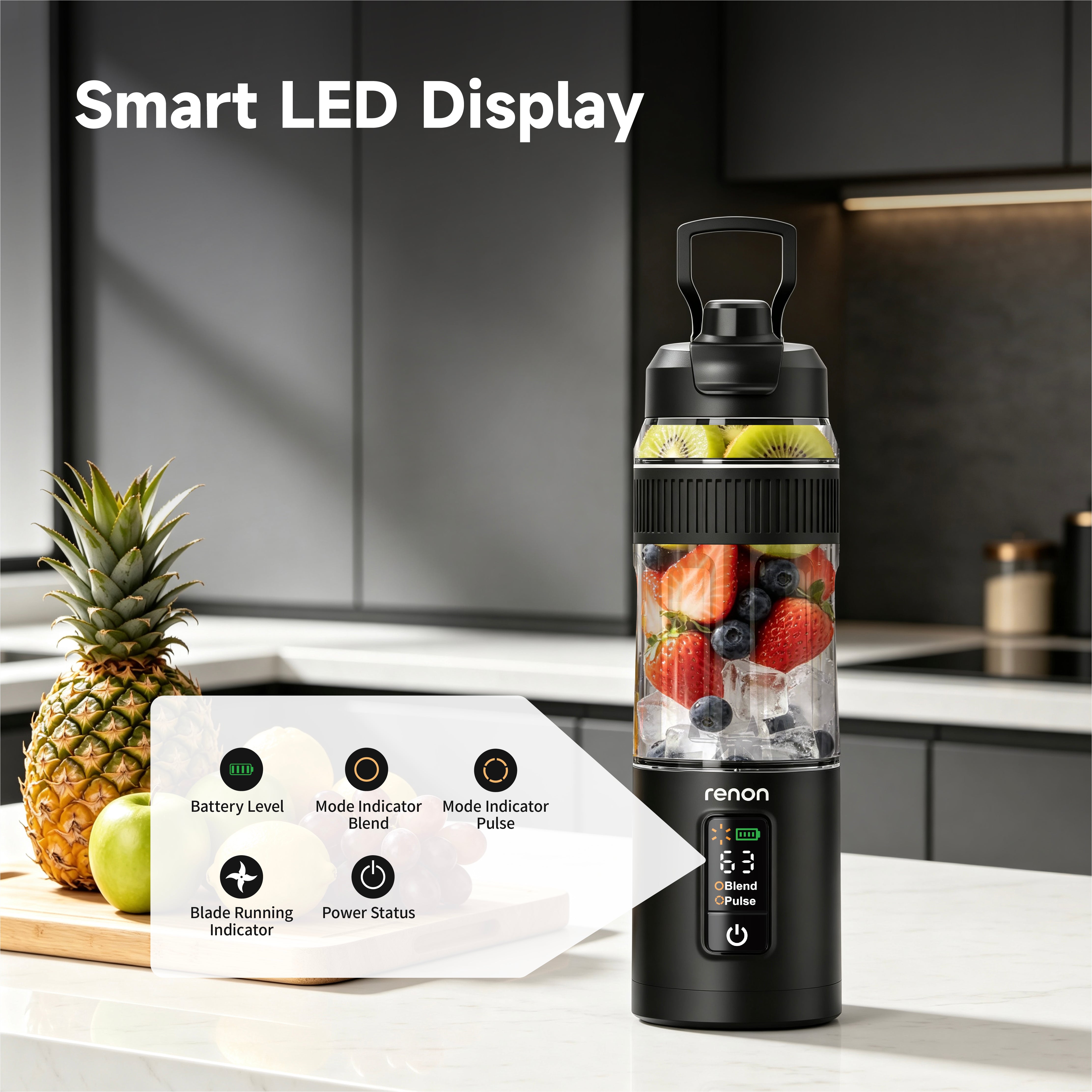 Portable Blender Pro_Black RN-B12