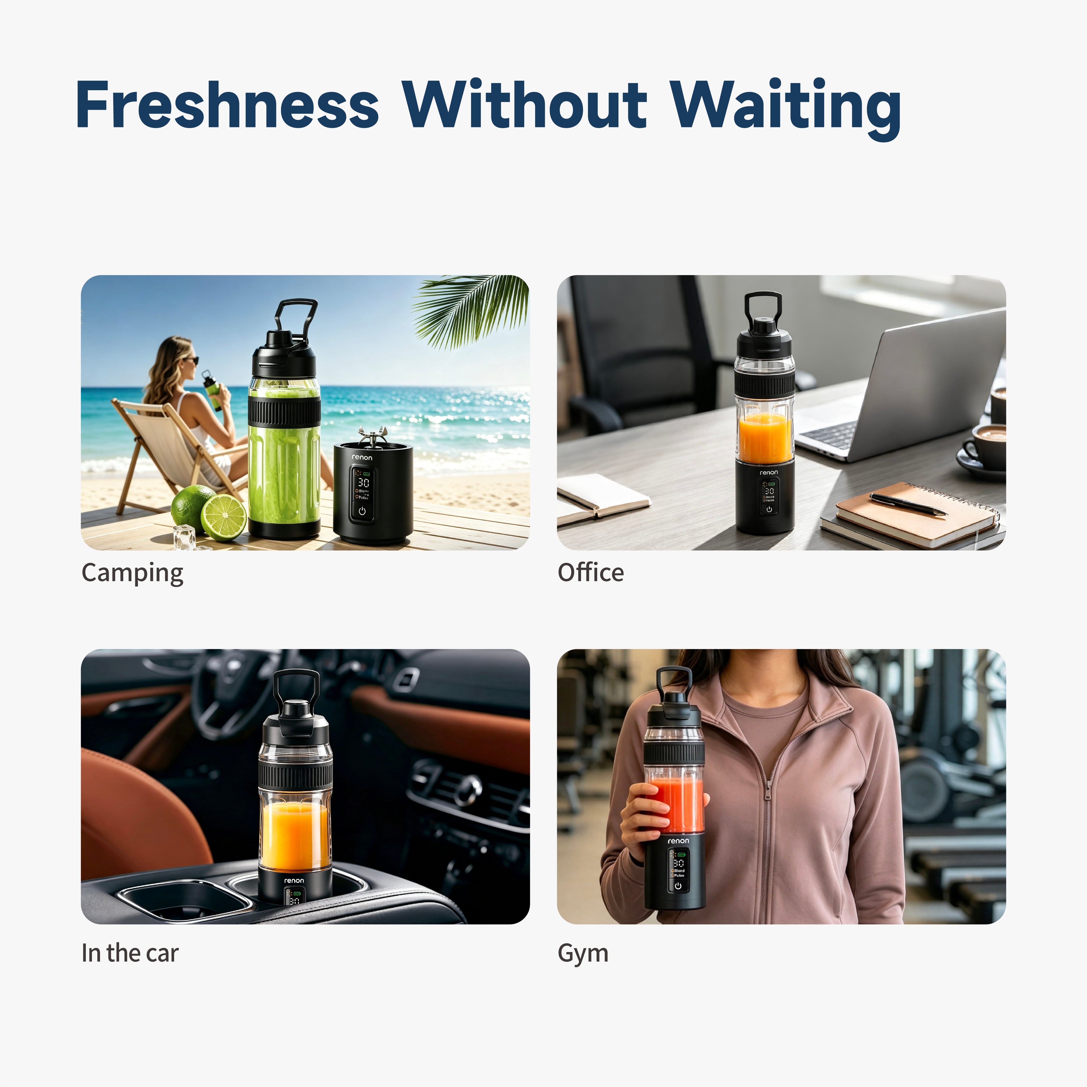 Portable Blender Pro_Black RN-B12