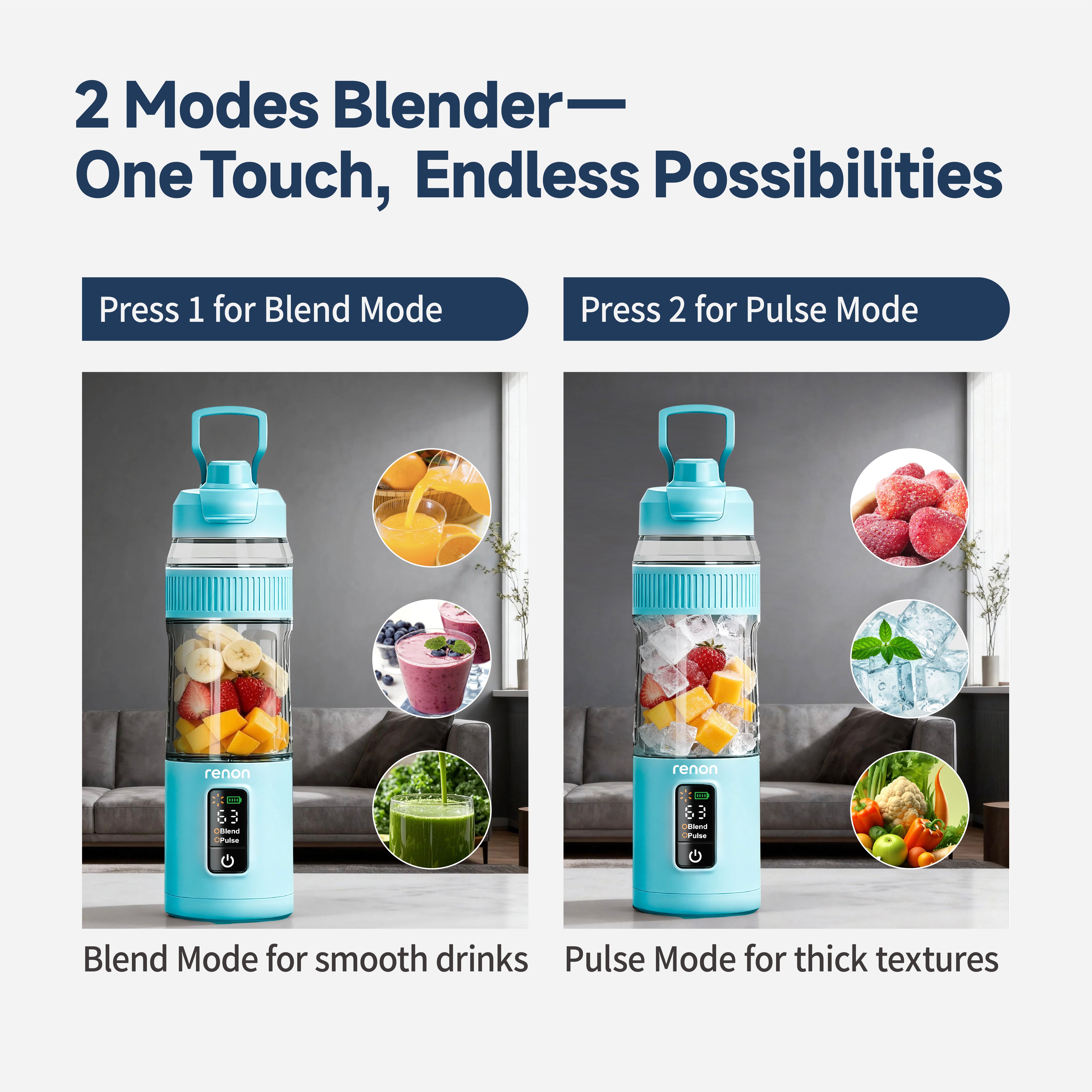Portable Blender Pro_Blue RN-B12