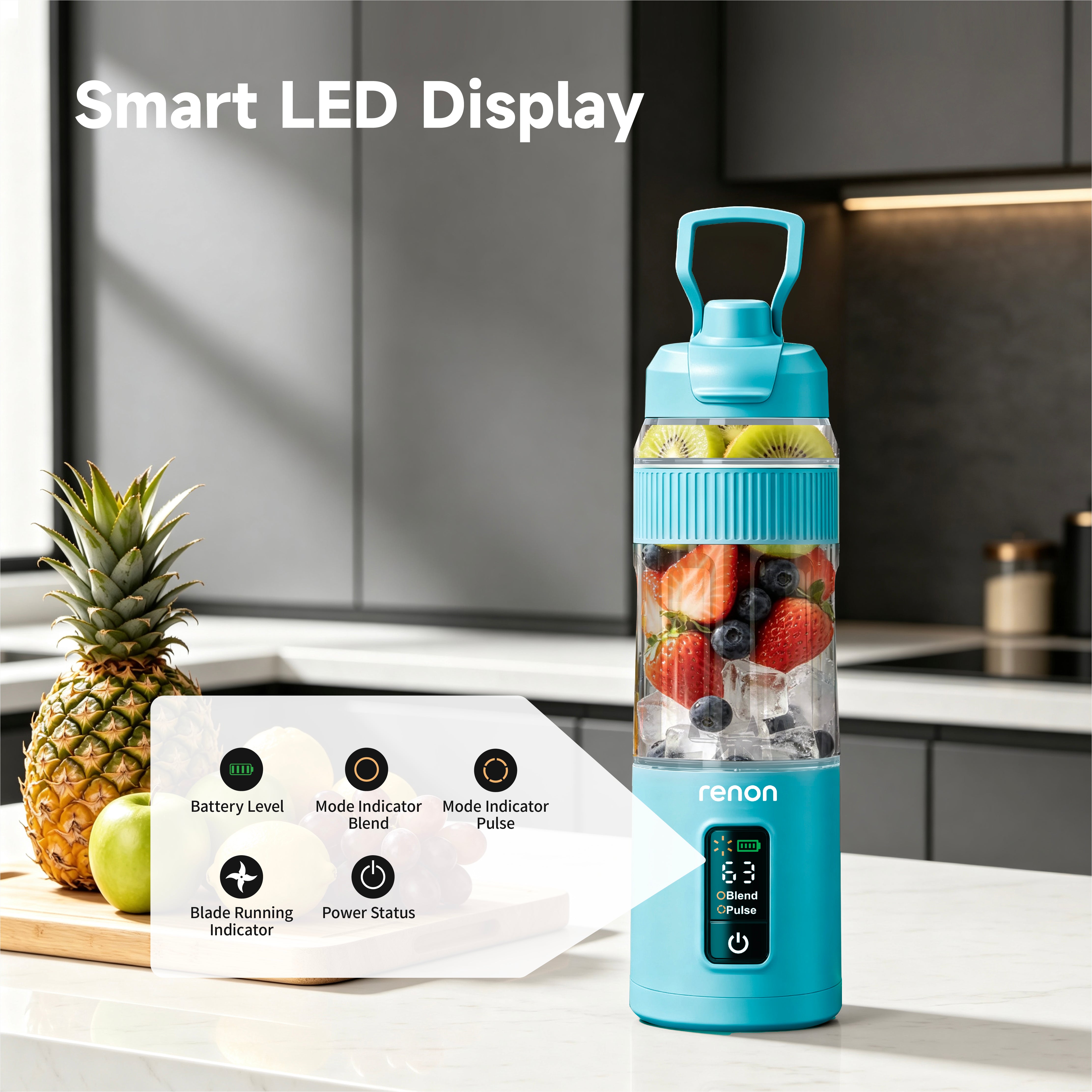 Portable Blender Pro_Blue RN-B12