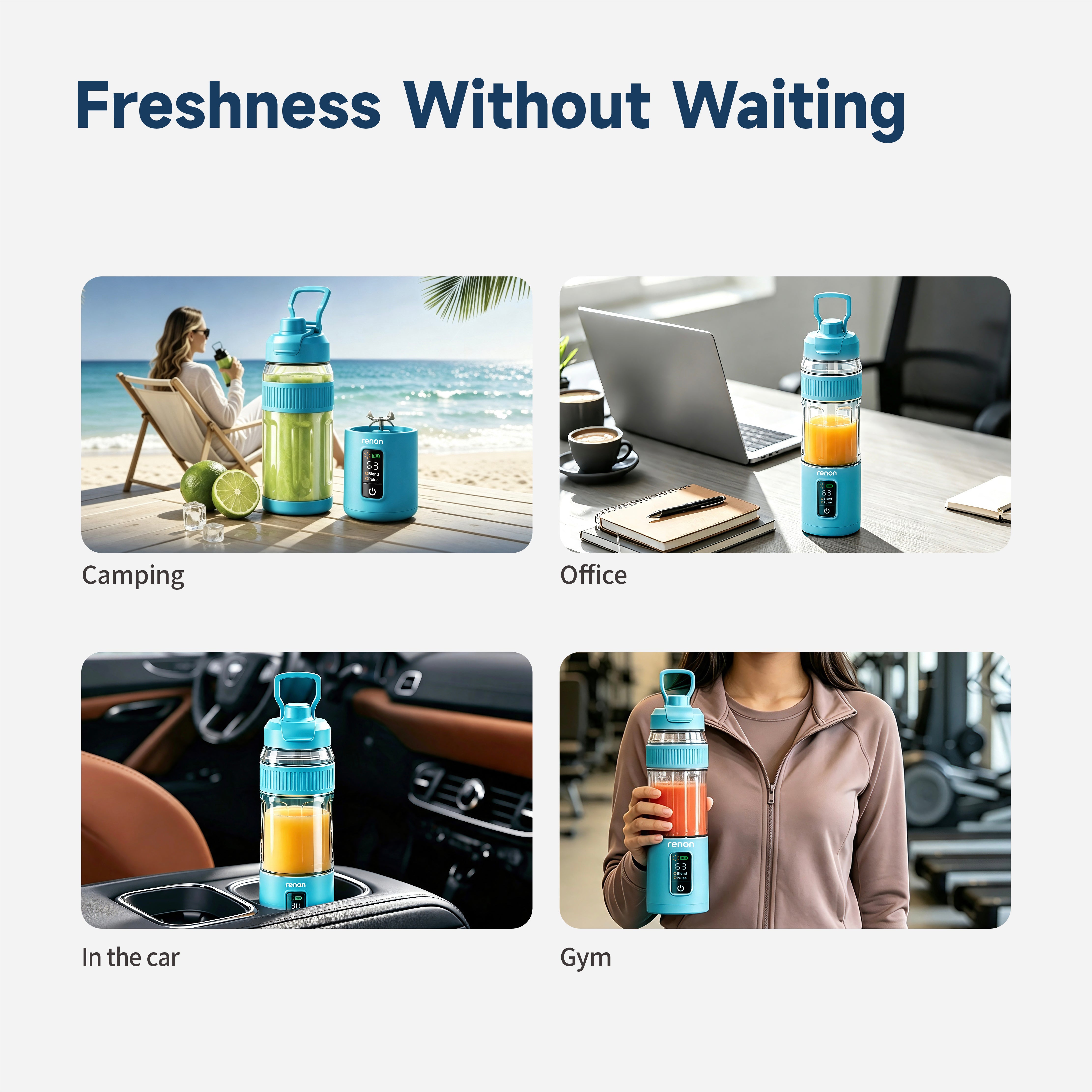 Portable Blender Pro_Blue RN-B12