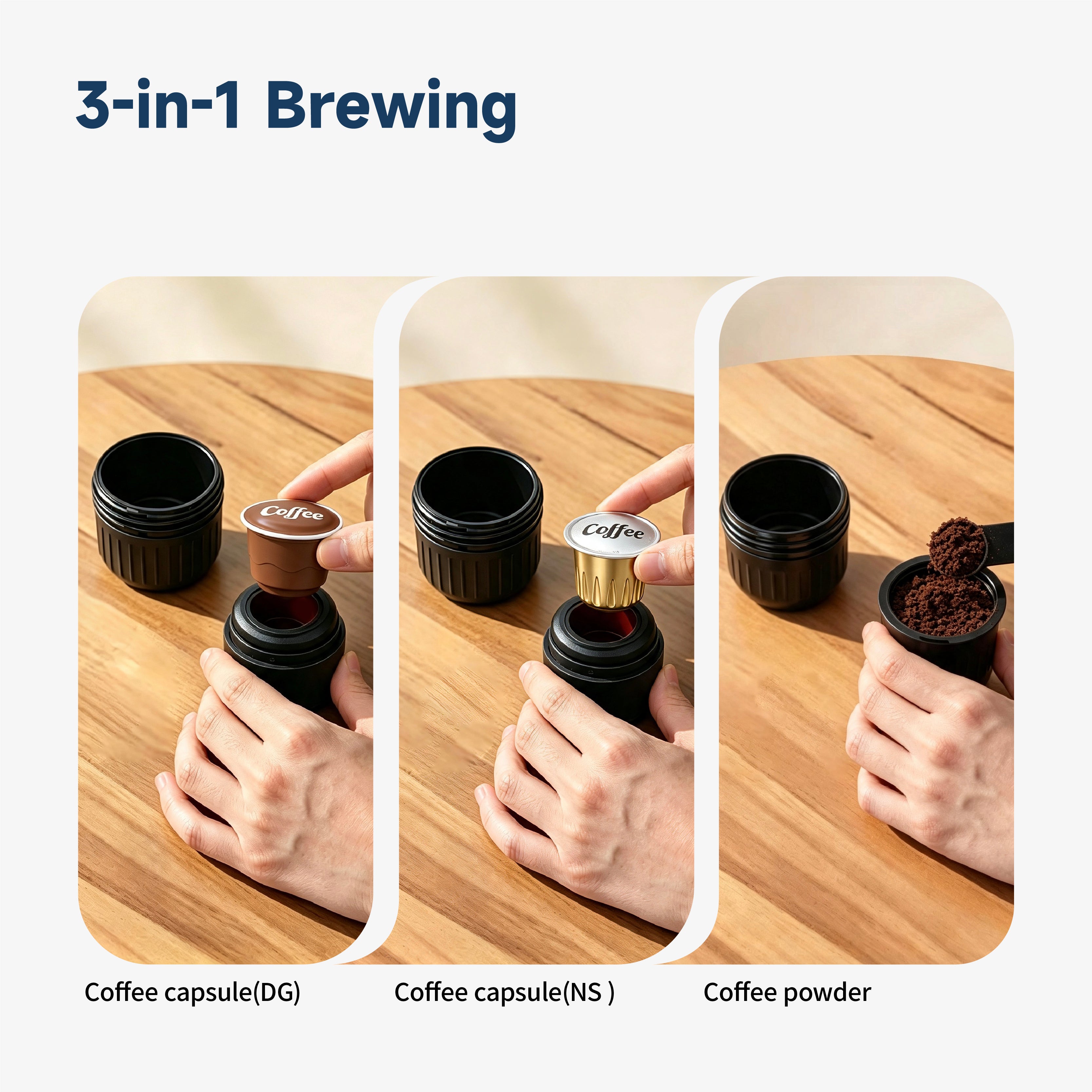 Portable Espresso Machine RN-CM4