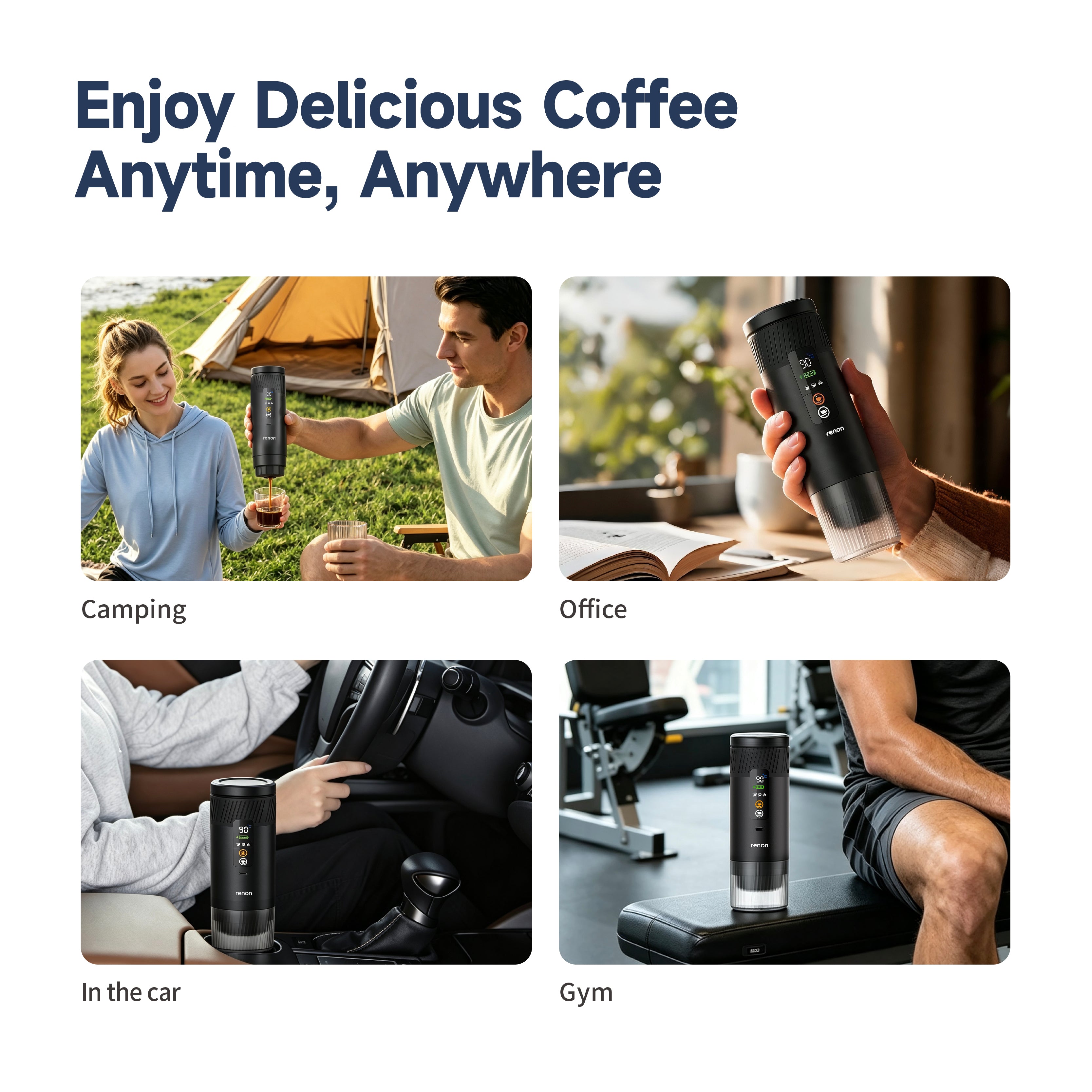 Portable Espresso Machine RN-CM4