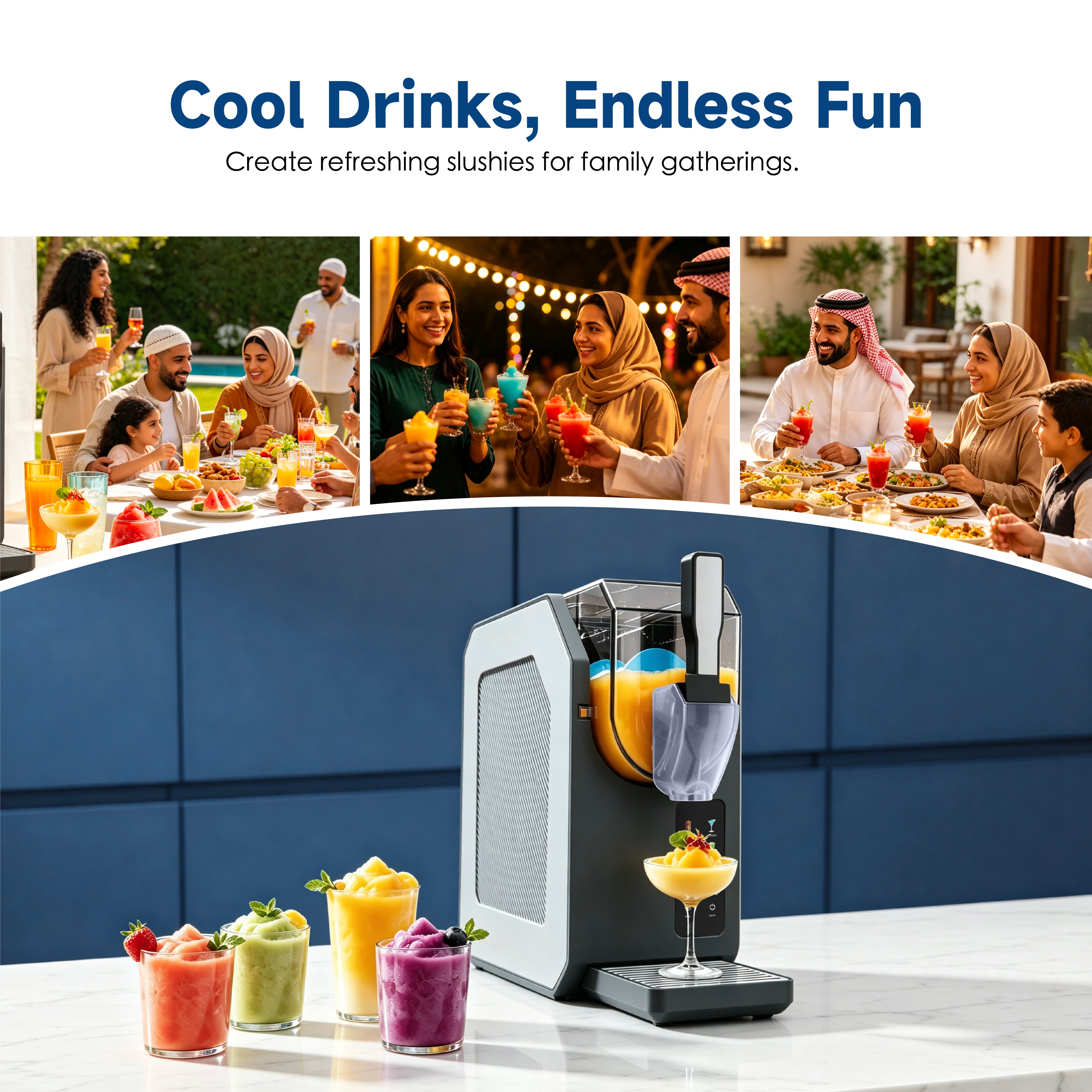 Slushie Maker Quick Rinse SIM1901